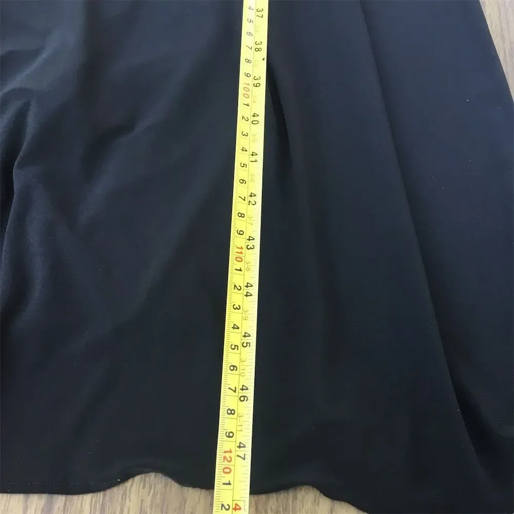 JS‎ Boutique Women's Size 4 Black Strapless Gown with Embellished Waist